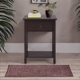 thumbnail image 5 of Eily Night Stand Bedside Table with Drawer Wooden Side Tables Bedroom Night Stands for Bedrooms Small Nightstand End Table Espresso, 5 of 6