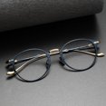 thumbnail image 3 of Las gafas de miopía para hombre con montura de titanio puro se pueden equipar con la cantidad de gafas azules., 3 of 6