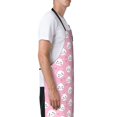 thumbnail image 3 of Honeii Cute Cat Print Waterproof Apron, Adjustable Kitchen Apron with Pockets,for Gardening, Dishwashing, Meat Processing, Car Washing, and Pet Grooming, 3 of 8