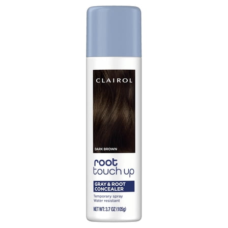 Clairol Root Touch-Up Refreshing Hair Dye Spray, Temporary Hair Color, Dark Brown, 3.7 oz