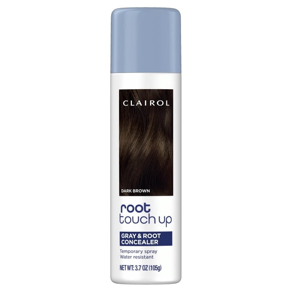 Clairol Root Touch-Up Refreshing Hair Dye Spray, Temporary Hair Color, Dark Brown, 3.7 oz