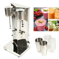 Double-Head Commercial Milk Shaker Machine Maker Ice Cream Mixer Smoothie Frappe