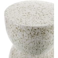 thumbnail image 2 of Mark&Day Garden Stools - Charee Cream Ceramic Decorative Garden Stool - Modern Indoor Outdoor Chinoiserie Decor - Patio Garden Room Furniture Piece (17" H x 13" W x 13" D), 2 of 2