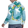 thumbnail image 4 of Bingfone Dreaming Travel Men'S Drawstring Hoodie Long Sleeve Pocket Sweatshirts-3x-Large, 4 of 9