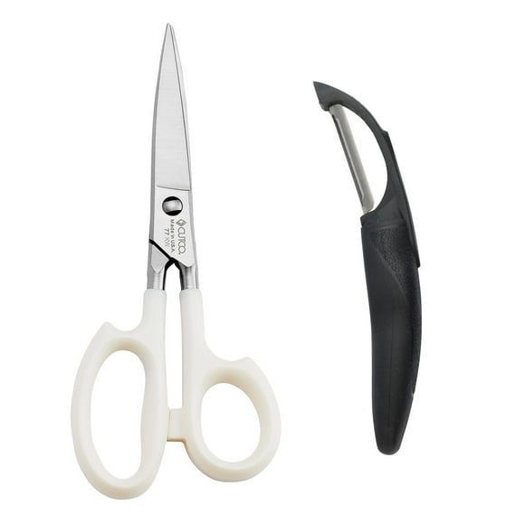 Cutco Shears & Peeler Combo - Pearl, 2-piece