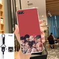 thumbnail image 2 of Funda BTS Para Infinix Hot 10 X682 10S 10T X689C Note 10 Pro X695 7 X690 8 X692 X693 De Silicona Suave Con Soporte De Cuerda Y Anillo Gratis, 2 of 3