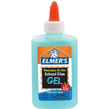 (4 Pack) Elmer's School Glue Gel, 4 oz (Best Glue For Fridge Plastic)