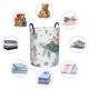 thumbnail image 4 of Fotbe Sea Animal Cesto de Ropa con Asas, Cesto Impermeable de Gran Capacidad, Bolsa de Lavado para Dormitorio, Cesto de Ropa con Ruedas y Asas-Small, 4 of 6