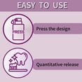 thumbnail image 3 of Pasta de dientes Rnlrclrl Purple Teeth Whitening Booster, 3 of 7
