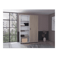 thumbnail image 1 of Clóset Armable Excelsior Ecos Beige con Tubos y Entrepaños Ropero Organizador de Recámara, 1 of 5