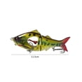thumbnail image 3 of 11.5cm 23g Señuelo de pesca Multi-sección Mini Bionic Spin Baits Tackle (Color B), 3 of 3