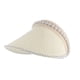 thumbnail image 1 of Verano perla dama vacía tops sol visera sombrero verano paja ancha sombrero gorras, 1 of 6