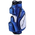 thumbnail image 1 of MacGregor Golf VIP Deluxe 14-Way Cart Bag, 9.5" Top- Blue/ White, 1 of 2