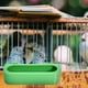 thumbnail image 2 of comederos colgantes de plástico para pájaros, taza de agua, accesorios para loros, bebederos para colibríes, comedero para palomas y caja de comida., 2 of 6