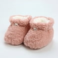 thumbnail image 5 of Otqutp Children Soft Sole Shoes&nbsp;0-12 Months Toddler Winter Plush Thickened Baby Shoes Soft Sole Warm Girls Socks Cotton Shoes for Baby, 5 of 8