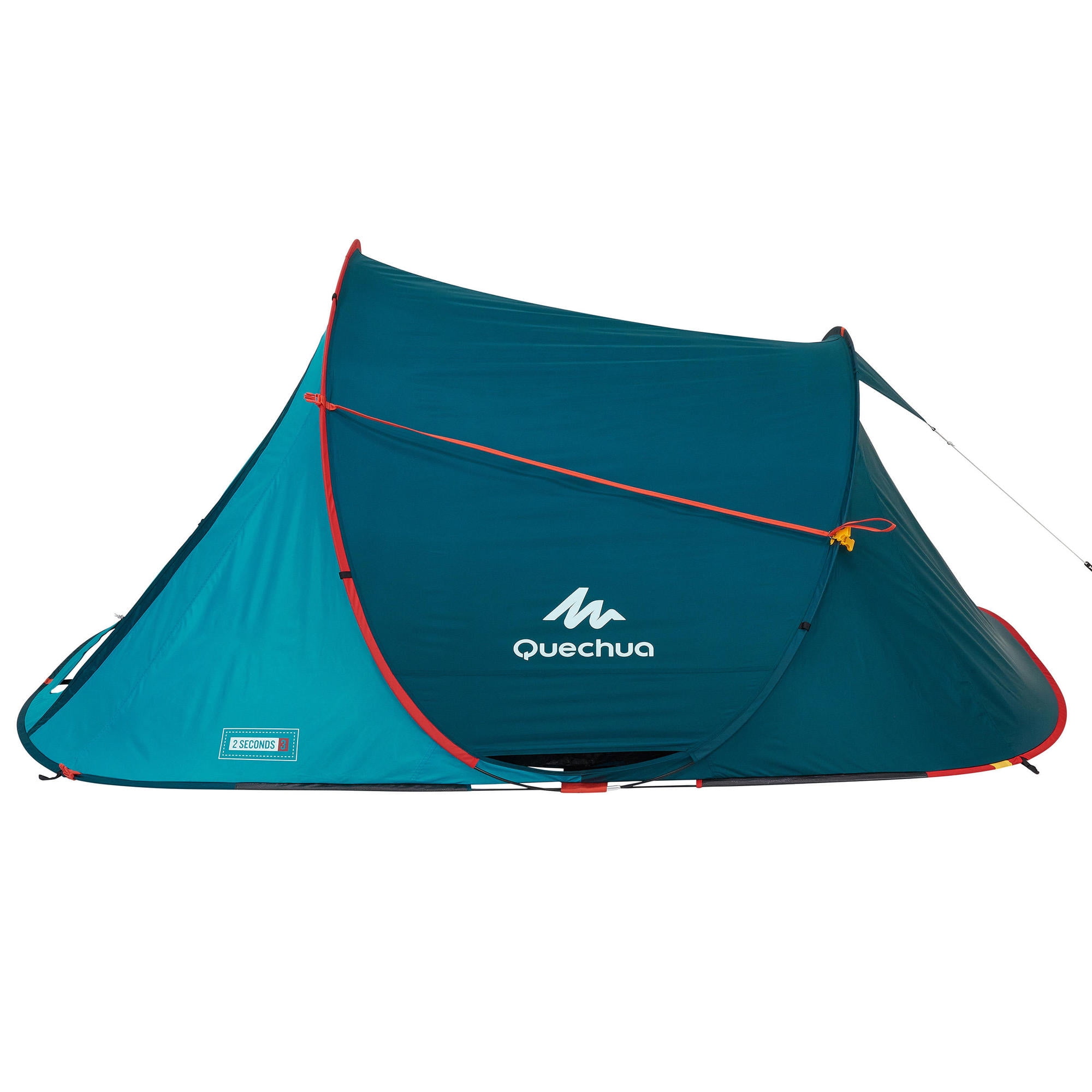 Waakzaam meisje Millimeter Decathlon Quechua 2 Second, Waterproof Pop Up Camping Tent, 3 Person -  Walmart.com