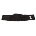 thumbnail image 2 of Envoltura para el vientre de perro macho a prueba de fugas fuerte absorción de agua transpirable cómoda banda para el vientre de perro macho negro 2XL, 2 of 12