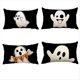 thumbnail image 1 of de Almohada de Fantasma de Halloween, Decoración Navideña para Salón y Dormitorio, de Cojín para Sofá, 30x50 cm Sin Relleno de Almohada, 1 of 5
