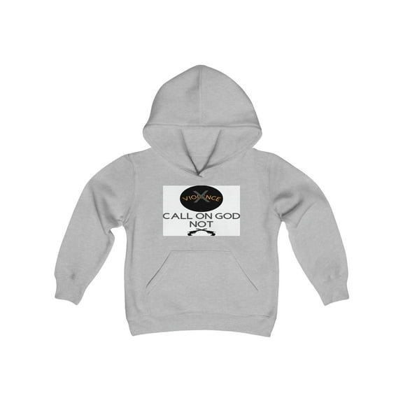 CALL ON GOD - Youth Heavy Blend Hooded Sweatshirt
