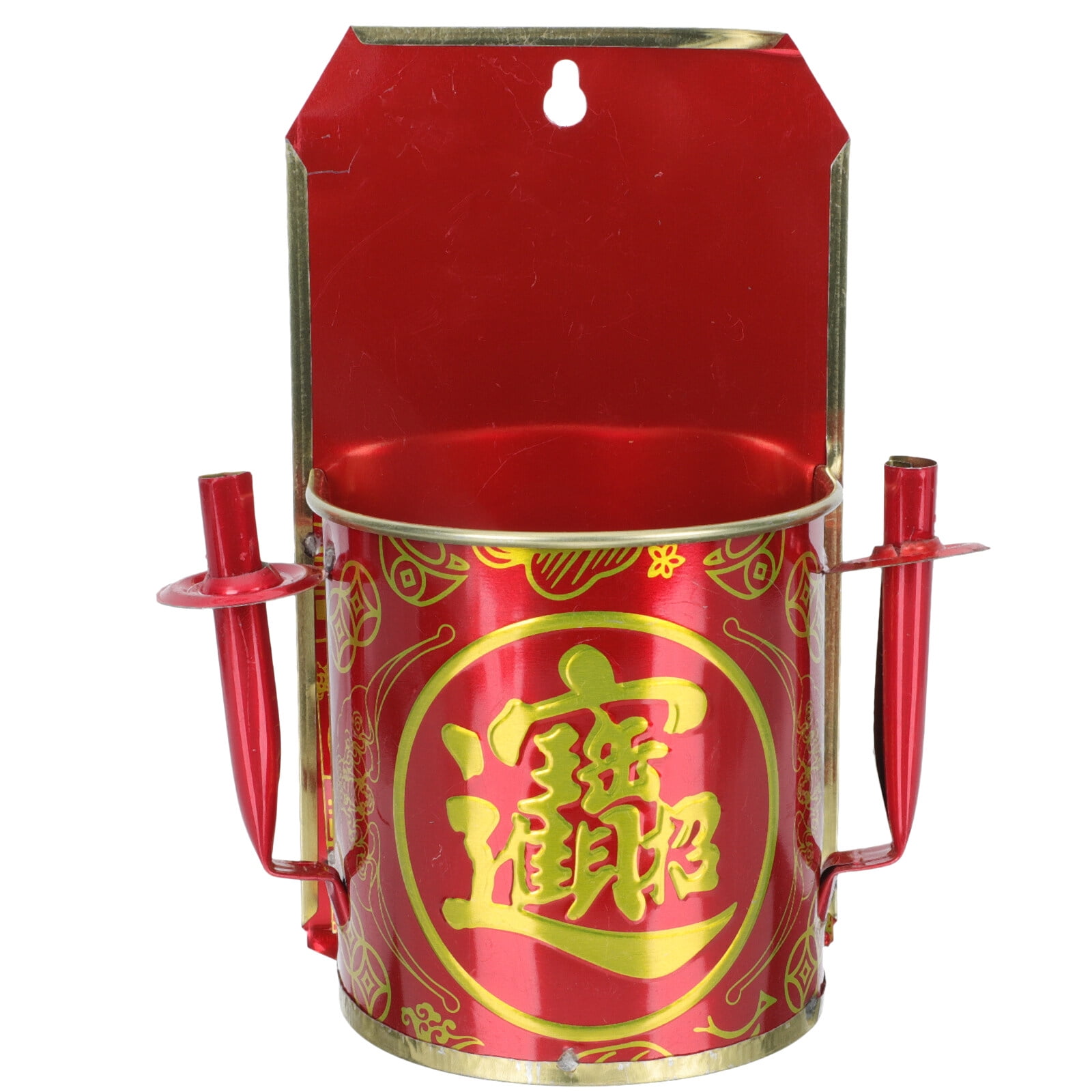 Iron Hanging Incense Burner Ceramic Incense Holder Wallmounted Censer