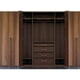 thumbnail image 5 of Muebles De Cuero Gabinete Puerta Cajón Tiradores De Puerta s , 96mm / 128mm Diámetro 118mm Baoblaze Gabinete Manija del armario, 5 of 8