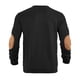 thumbnail image 5 of Ceisia Men's Slim Crew-Neck Color-Blocked Long-Sleeve Top Multi-Solid for Winter Gift, 5 of 9