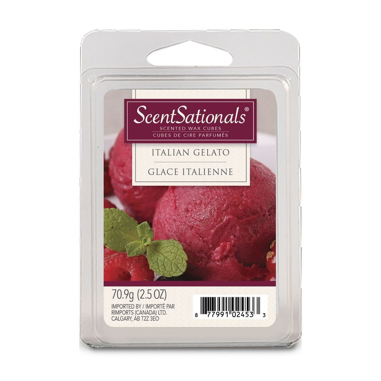 ScentSationals Scented Wax Cubes - Italian Gelato