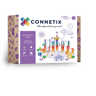 Connetix Tiles  24 Piece Rainbow Motion Set - Milk Tooth