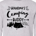 thumbnail image 4 of Inktastic Grandmas Camping Buddy Long Sleeve Youth T-Shirt, 4 of 5