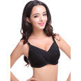 thumbnail image 3 of BIMEI Mastectomy Bra with Pockets for Breast Prosthesis Women Everyday Lace Bra 8428,Black,42A, 3 of 5