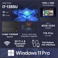thumbnail image 2 of Lenovo ThinkPad E16 Laptop, 16" FHD+ Touchscreen, Intel i7-1355U, 40GB RAM, 1TB SSD, Win 11 Pro, 2 of 6