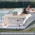 thumbnail image 2 of Unique Bargains Bimini Top Storage Boot Cover Waterproof 600D Polyester Black 79"-84", 2 of 6