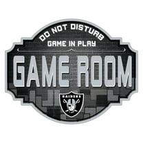 Las Vegas Raiders 12'' Game Room Tavern Sign