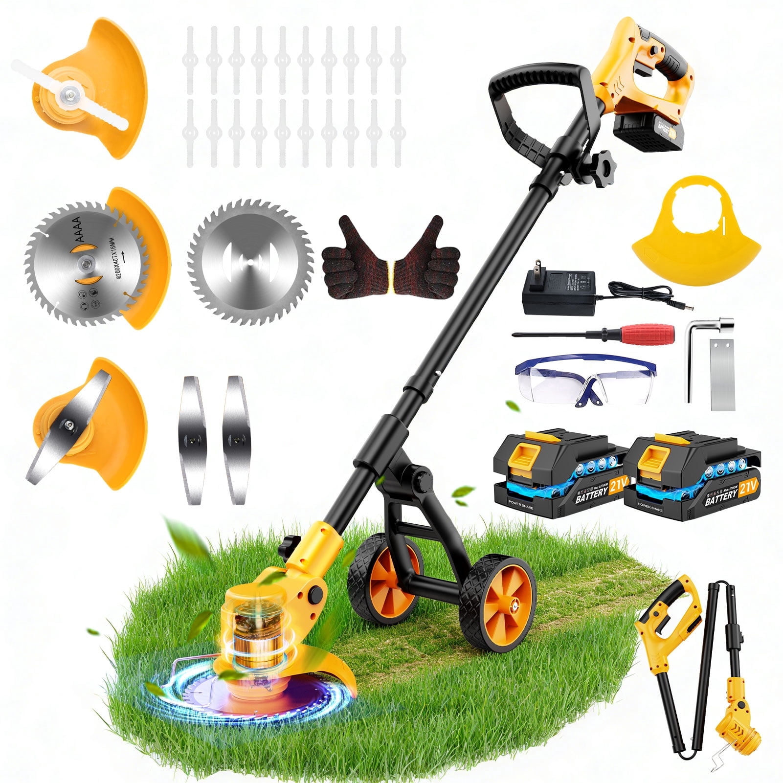 Greenworks 13-Inch 4 Amp Corded Electric Grass Weed Edger String