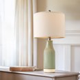 thumbnail image 4 of Yokila 23.75" Green Modern Table Lamp for Bedroom Living room Ceramic Nightstand Lamp,Home, 4 of 10