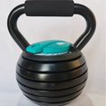 thumbnail image 1 of Pesa rusa ajustable roja de 40 libras, pesa rusa ajustable para hombres, equipo de fitness para mujeres, 1 of 2