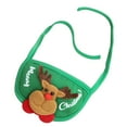 thumbnail image 2 of Babero navideño JanHm Rojo de Papá Noel Decoración para mascotas accesorios festivos para Perros Gatos Cachorros y Gatitos, 2 of 2