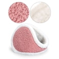 thumbnail image 5 of PULLIMORE Winter Warm Earmuffs for Women Men Cold Weather Foldable Ear Warmers Fleece Ear Muffs（Pink）, 5 of 8