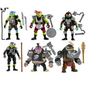 Teenage Mutant Ninja Turtles TMNT Battle Arena Figure 6 pack by Playmates Toys