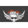 thumbnail image 4 of No Fear Skull With Wings Logo Adult Charcoal Crew Neck Short Sleeve Tee-XXL, 4 of 4