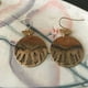 thumbnail image 4 of Xiao Hua Pendientes colgantes de joyería retro de estilo de diseño simple y único en oro, 4 of 5