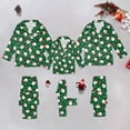 thumbnail image 2 of MKLEKYY Family Christmas Sweaters Matching Sets Christmas Print Family Pajama Set (Children), 2 of 7