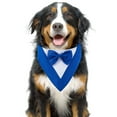 thumbnail image 5 of Adjustable Pet Tie Collar - Party Dress Up Gentleman Dog Wedding Suit Bow Collar Pet Accessories, 5 of 8