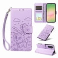 thumbnail image 2 of Funda Cartera GANGXUN con Diseño de Perrito en Relieve para Samsung Galaxy A56 5G , Protección 360° con Ranuras y Correa Desmontable, 2 of 6