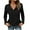 Black, variant on WRKEKC Womens Long Sleeve Tops Fall Winter Long Sleeve Casual Thickened Solid Color Pullover No-Hood Sweatshirt for Women Warm Wear