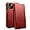 Red, variant on Case for iPhone 15, Luxury PU Leather Wallet Folio Phone Case with Kickstand Card Holder Magnetic Flip Shockproof Protective Cover for iPhone 15 (6.1 inch), Brown