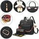 thumbnail image 4 of Set de 2 mochilas Soperwillton de piel sintética para mujer, 4 of 6