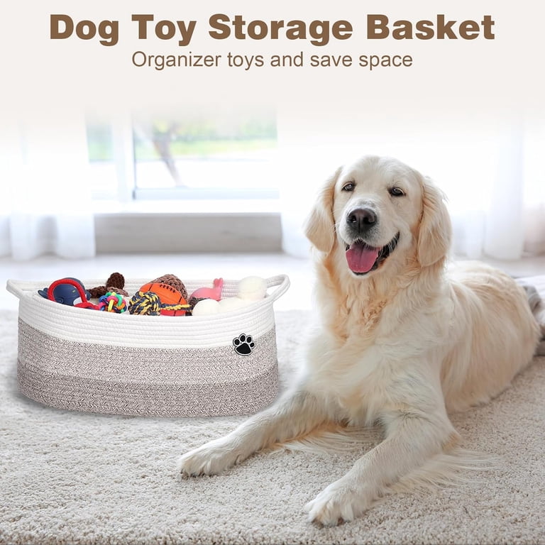 Optish Large Woven Cotton Rope Storage Basket photo 2