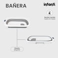 thumbnail image 4 of Bañera Plegable Infanti Gris Con Soporte, 4 of 6