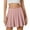 Pink, variant on High Elasticity Text Print A Line Skirt For Plus Size Stretchy Hem Midi Skirt With Flared Swing Beautiful Stylish Women's Skirt